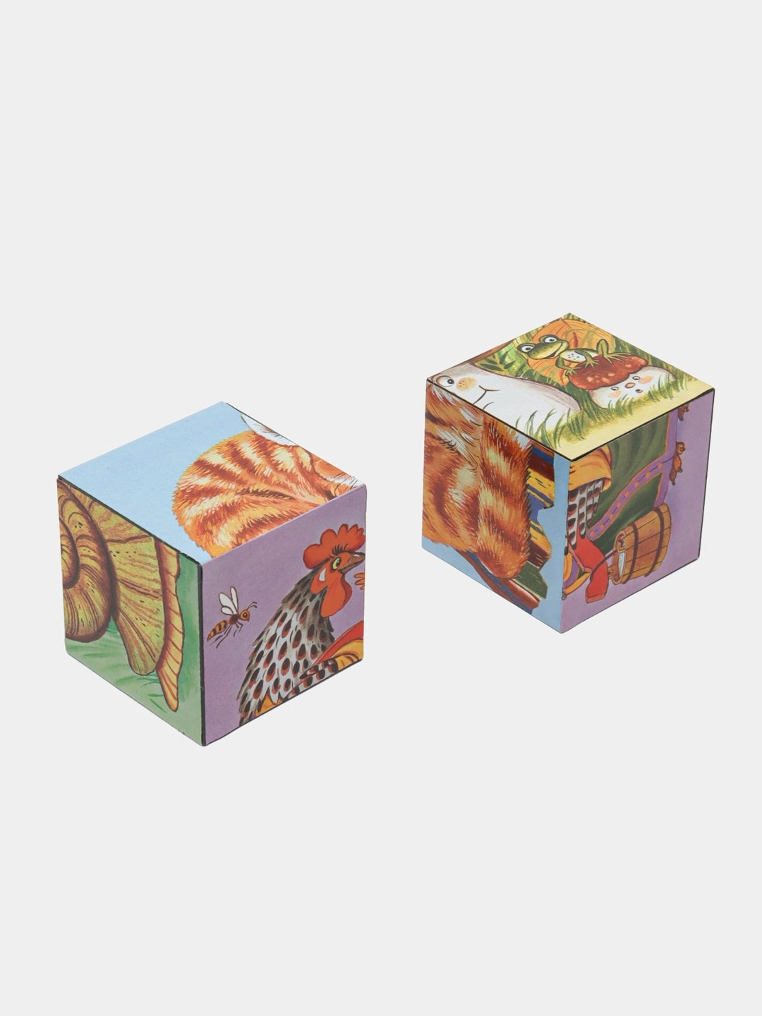 Rivojlantiruvchi to&lsquo;plam &ldquo;Потешки&rdquo; (Kubiklar + kitobcha) O'zbekistonda