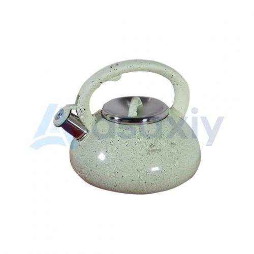 Чайник со свистком 3 литра от Life Smile (розовый, голубой, зелёный) рассрочка