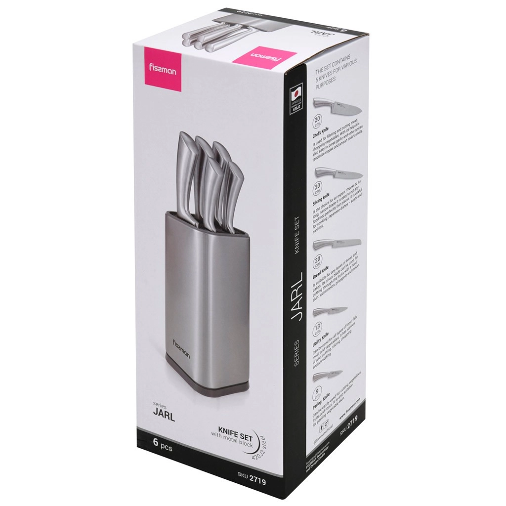 Набор ножей Fissman Jarl 6 шт с фото
