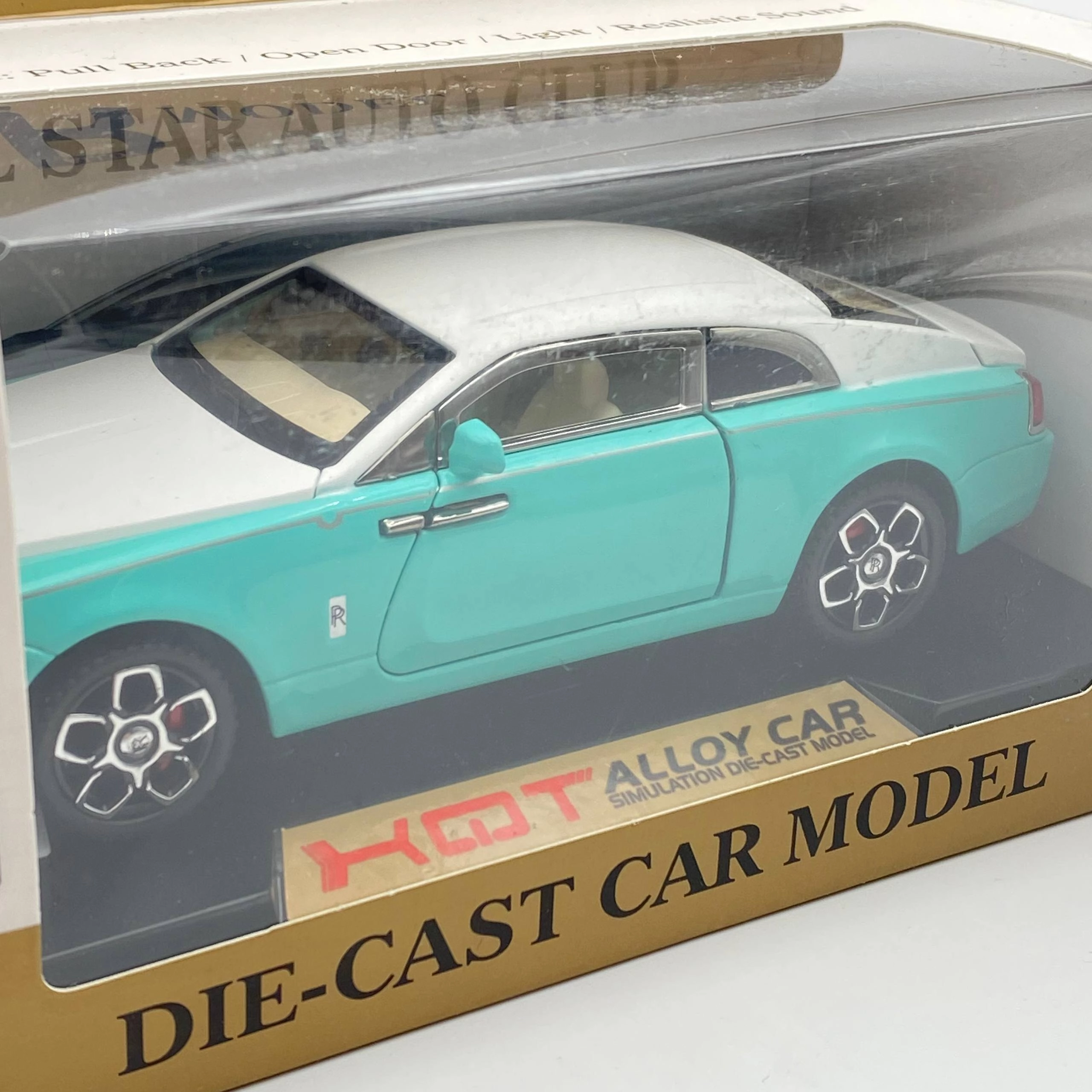 Rolls Royce 3201-15 o'yinchoq mashina modeli, Mint-White arzon