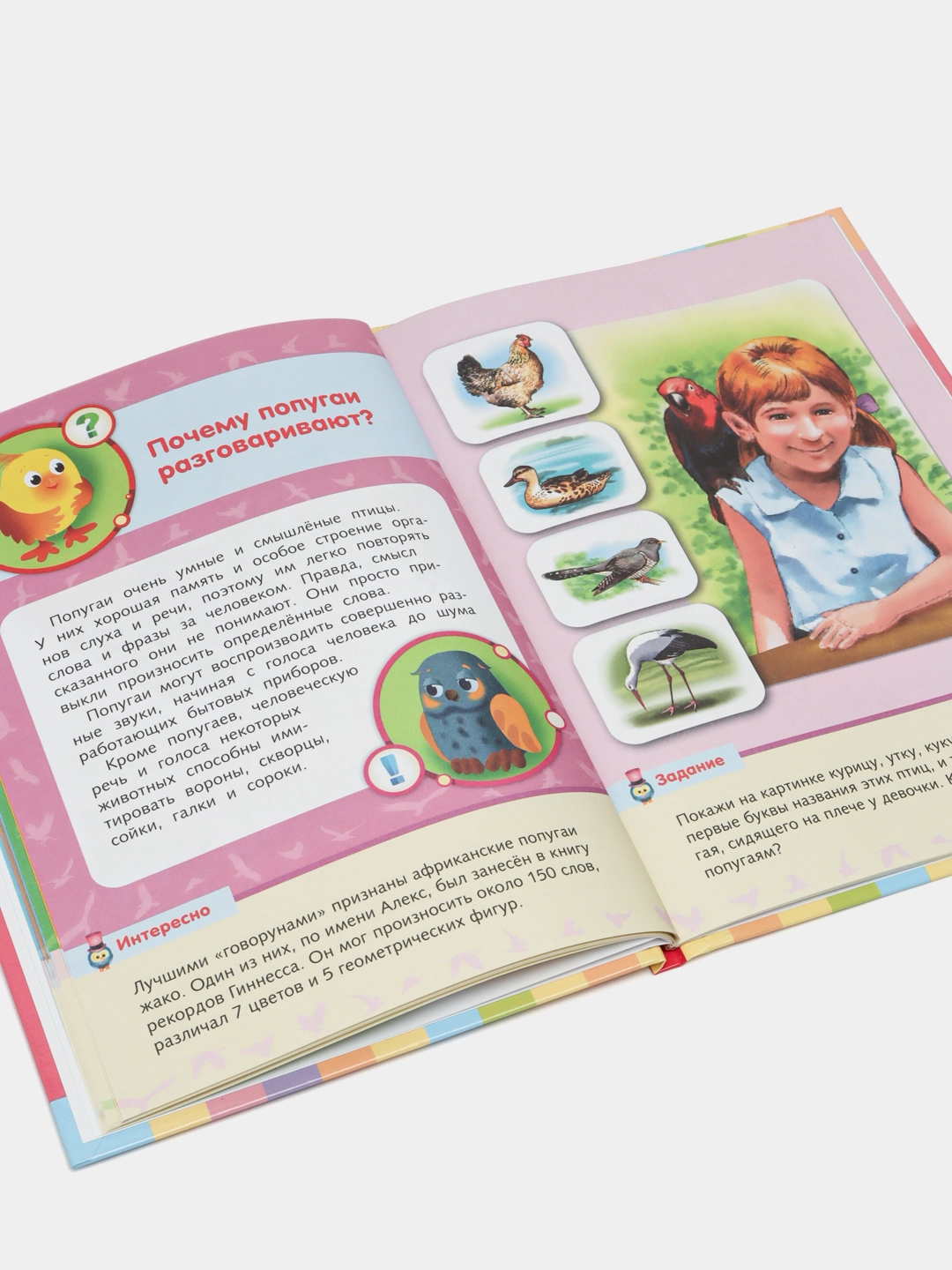 Книжка Почемучка "Малышам о птицах" рассрочка