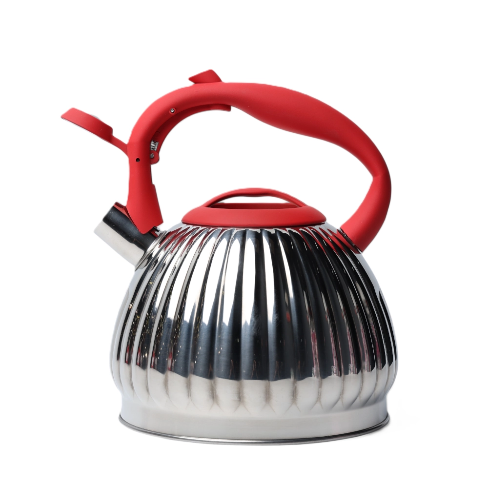 DOMASSI DMK-7576 3.4 l, hushtakli choynak, zanglamaydigan po&lsquo;latdan , Silver sotib olish