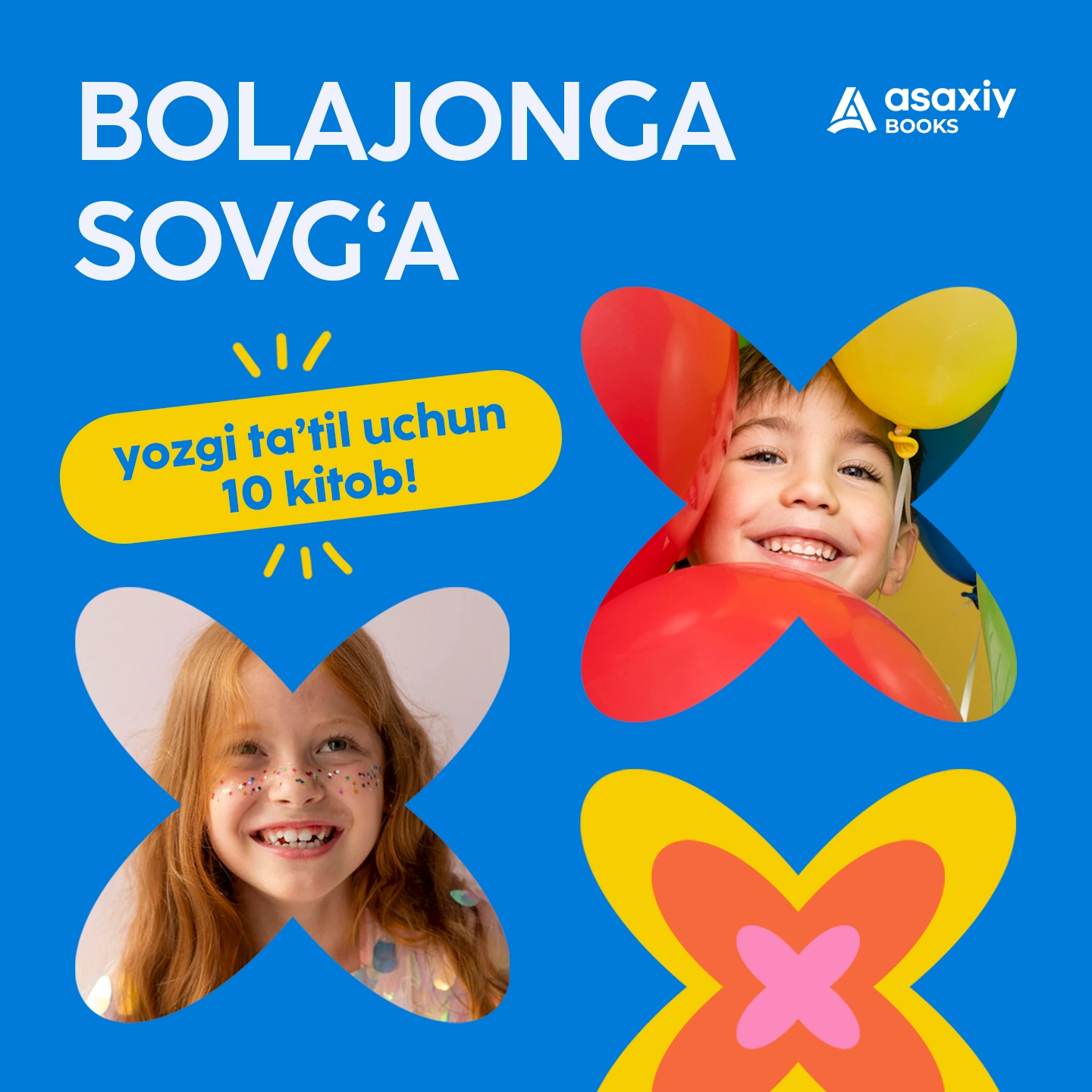 Bolaga sovg'a: yozgi ta&rsquo;til uchun 10 kitob! (15-18 yosh) sotib olish