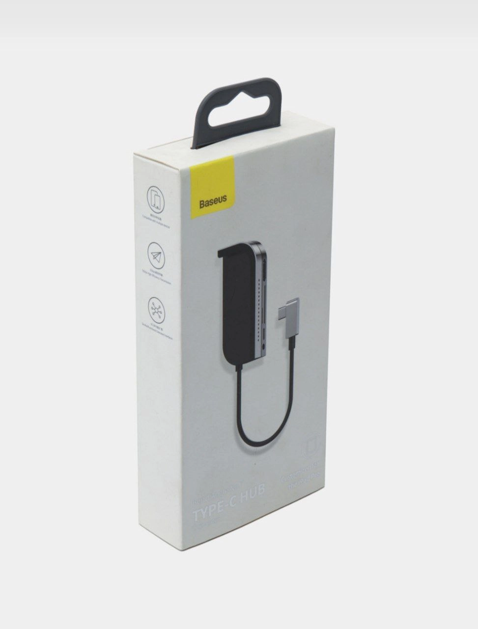 Type-C-концентратор Хаб Baseus Bend Angle No.7 Multifunctional Type-C HUB Converter для iPad в Узбекистане
