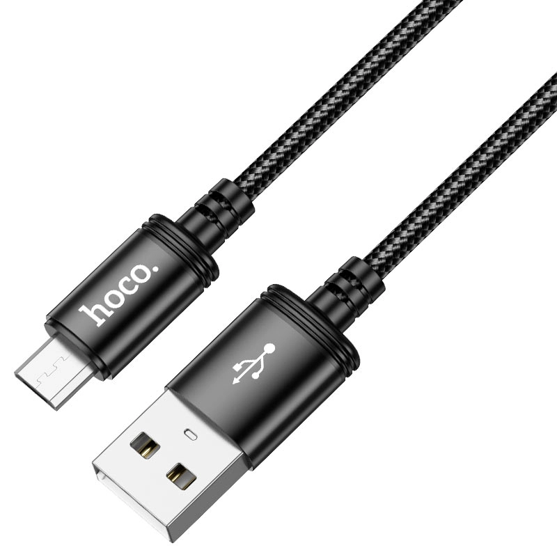 Кабель Hoco X89 USB to Micro-USB 1m черный в Узбекистане