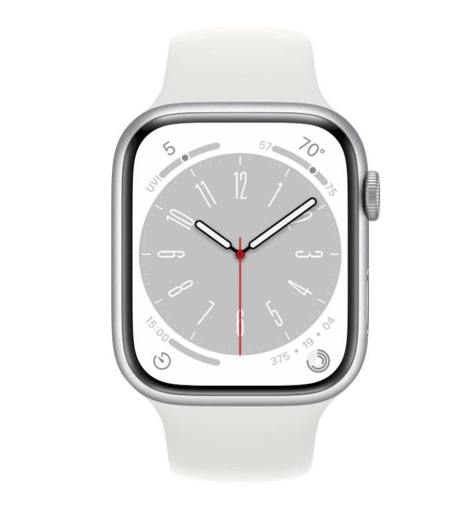 Смарт часы Apple Watch Series 8 GPS 41mm Silver/White недорого