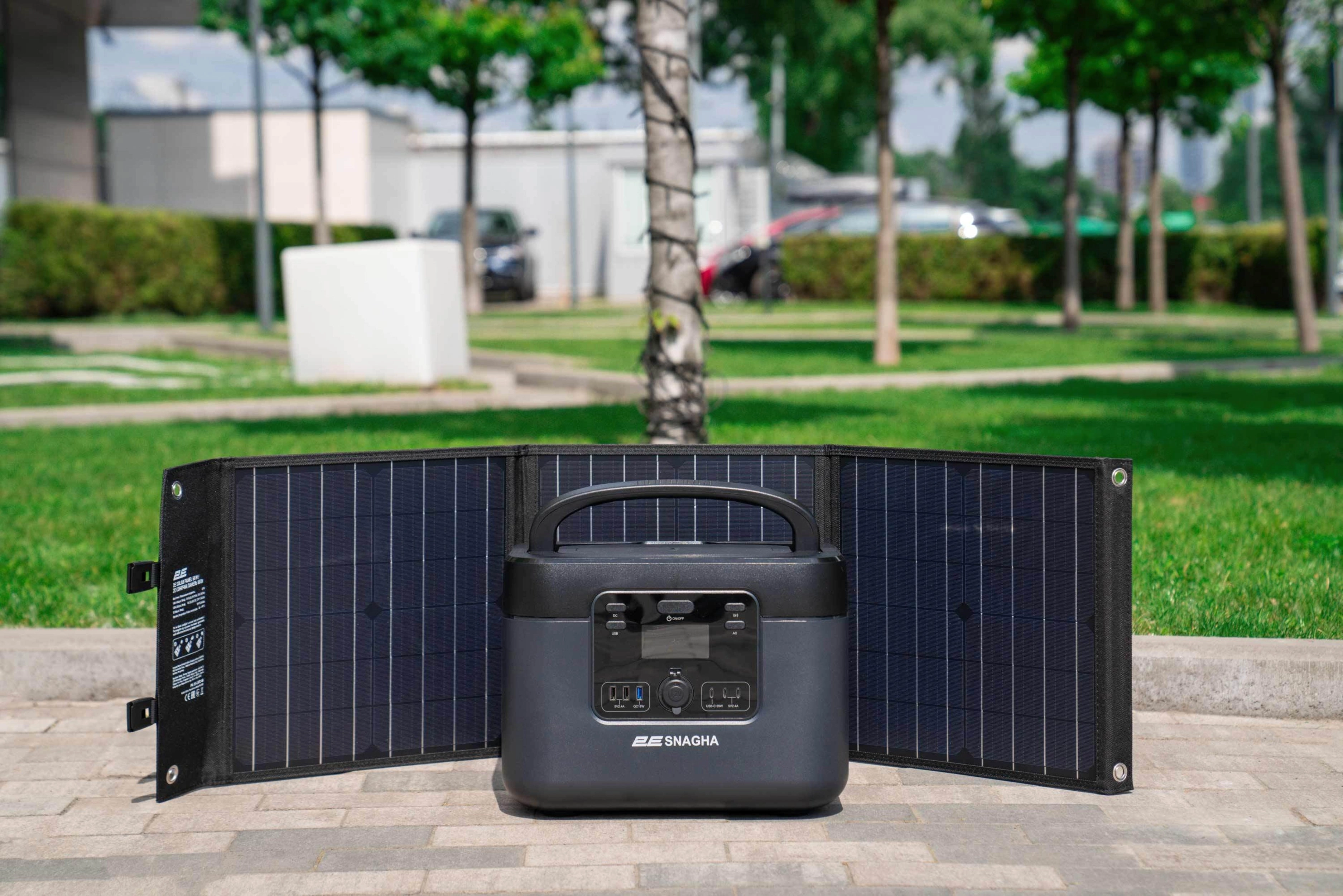 Портативная солнечная панель 2E 60W (2E-LSFC-60) купить