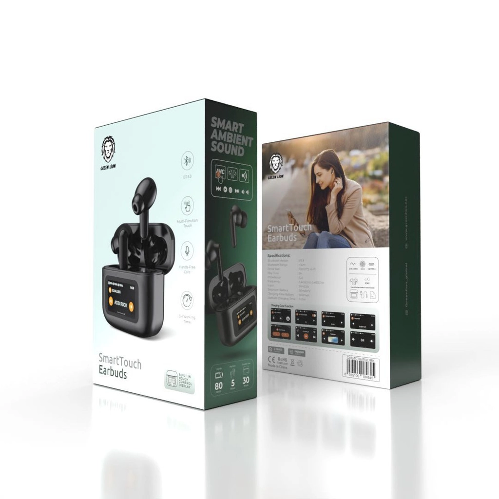 Беспроводные наушники Green Lion SmartTouch Earbuds онлайн