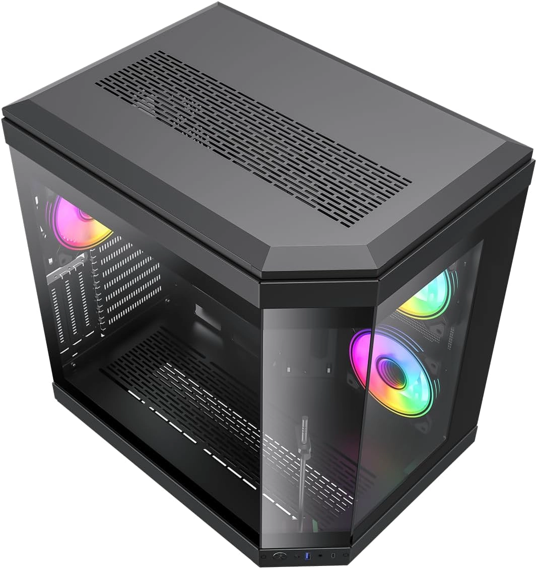 Компьютерный корпус GameMax HYPE Black - фото №4 Компьютерный корпус GameMax HYPE Black в Узбекистане