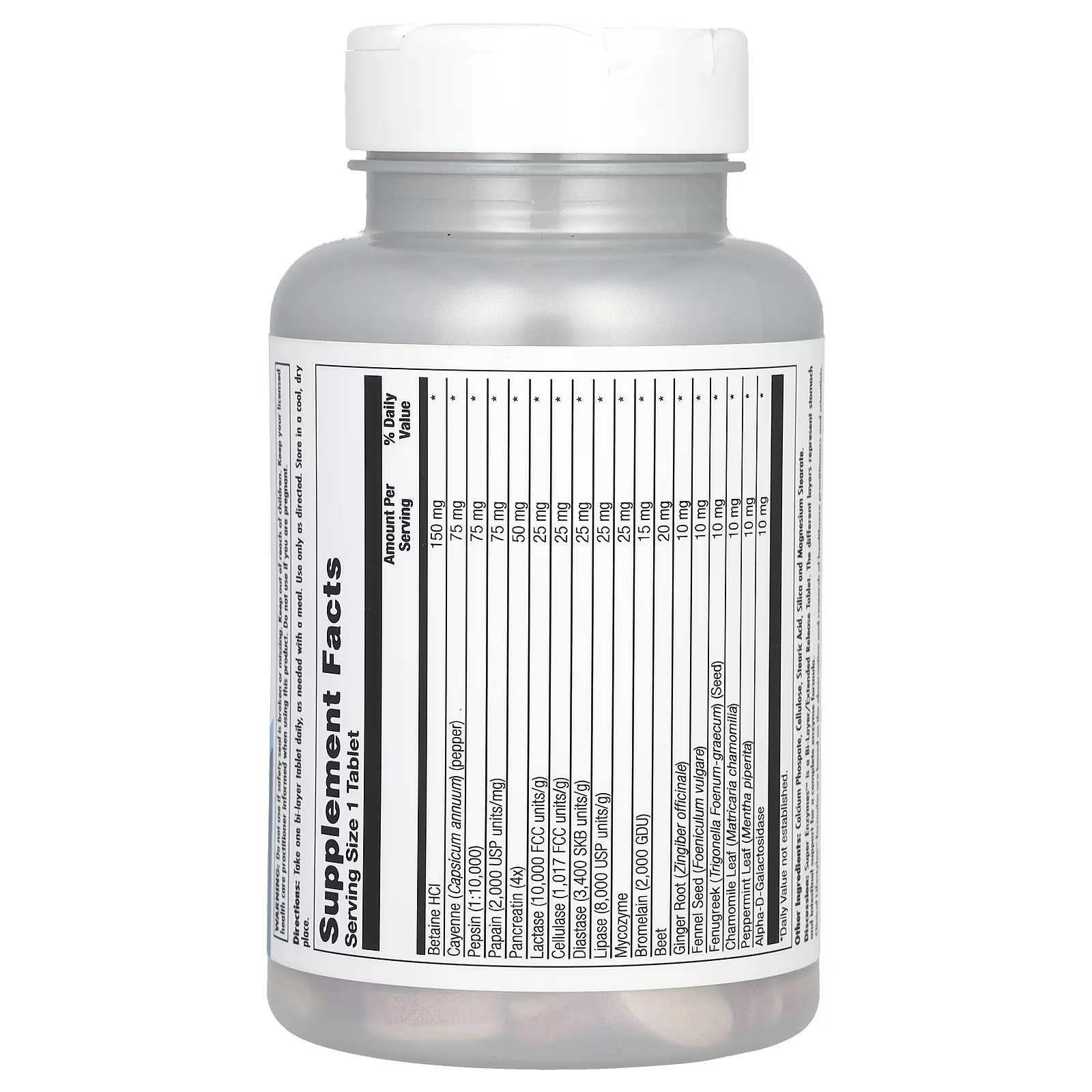 KAL, Super Enzymes, 60 Tablet (89308) arzon