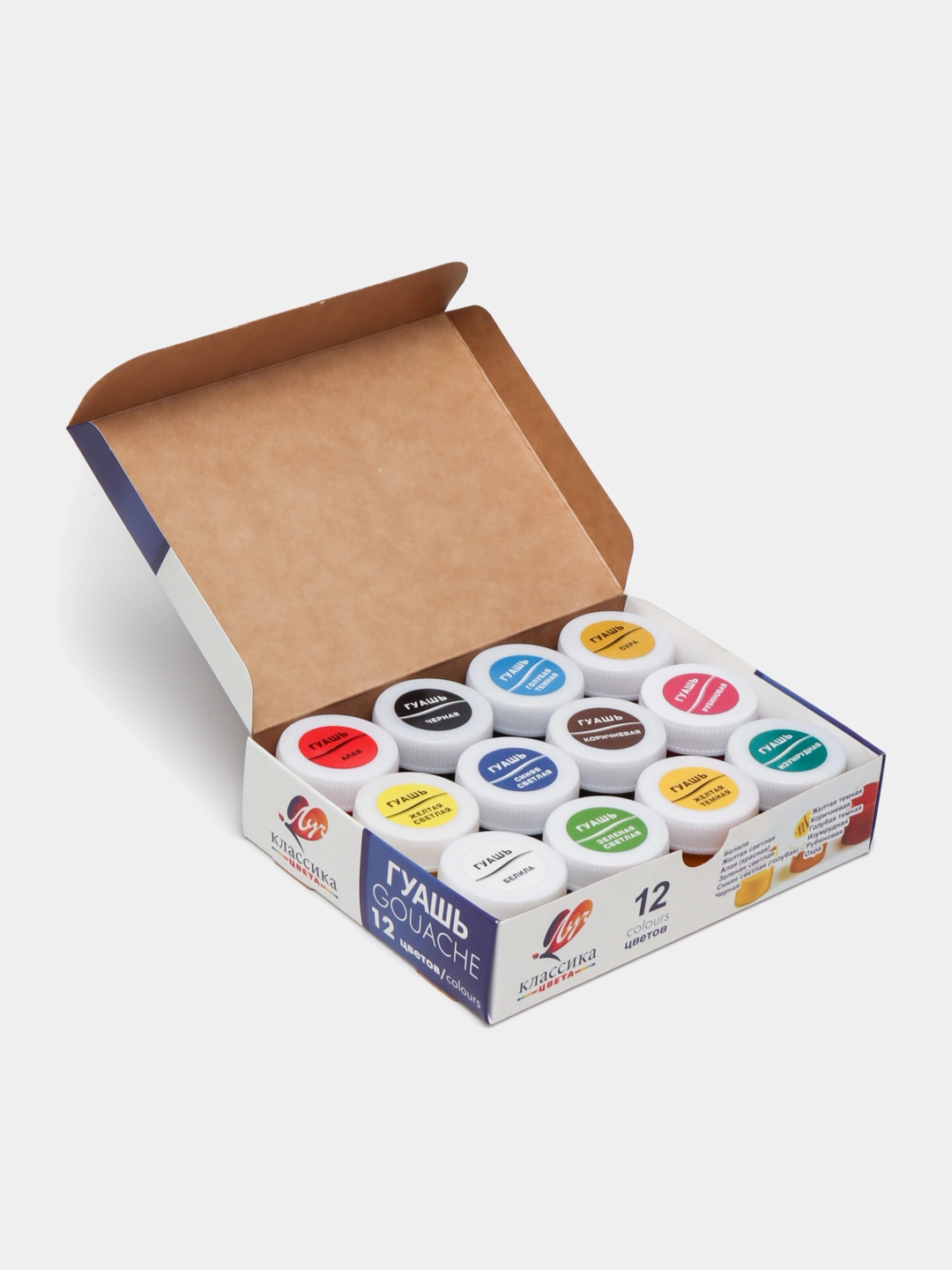 Guash Luch "Klassika rang" 12 ta rang arzon