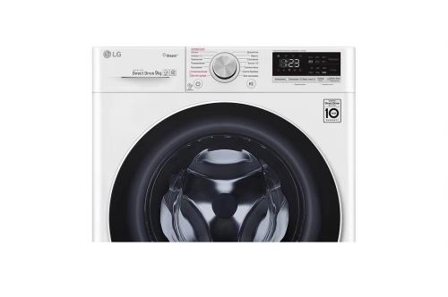 LG F4V5VS0W (Smart Diagnosis+Steam) 9 Kg kir yuvish mashinasi O'zbekistonda