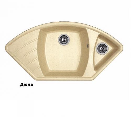 Кухонная мойка Dr. Gans "Габи" (Белый, Дюна, Латте, Серый, Терра, Терракота, Черный) в Узбекистане