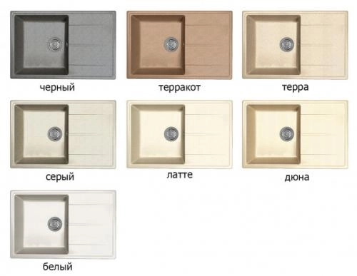 Кухонная мойка Dr. Gans "Smart Оливия 740" в Узбекистане