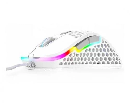 Xtrfy M4 RGB White sichqonchasi O'zbekistonda