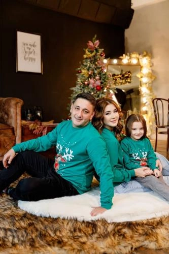 Детский свитшот Ertex  Детский свитшот Ertex "Рудольф" Зеленый (XS 9-14 лет) в Узбекистане