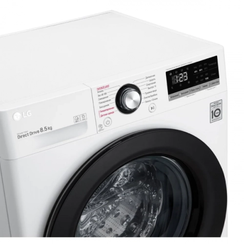 LG F2V3GS6W (Steam, AI DD) 8,5 kg kir yuvish mashinasi O'zbekistonda