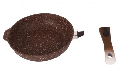 Сковорода со съемной ручкой Kukmara 26 см "Elite Stone" (с261ес) недорого
