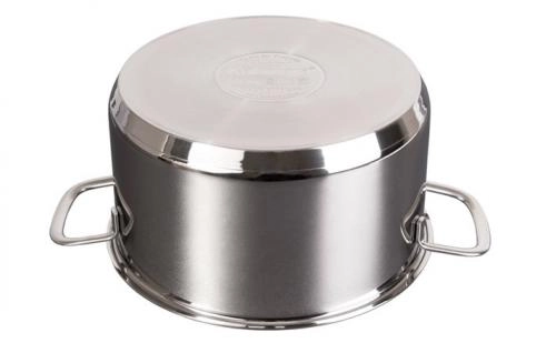 Kukmara "Safia" zanglamaydigan po‘latdan yasalgan qopqoqli kastrulyasi, 8 l O'zbekistonda