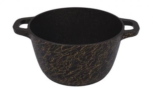 Kukmara  Kukmara "Gratsiya" (Black-Gold, White-Gold, Black-Silver) 4.5 litr kostryulkasi O'zbekistonda