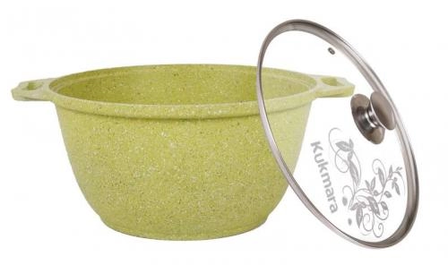 Кастрюля Kukmara "Trendy style" 4 л (Lime) в Узбекистане