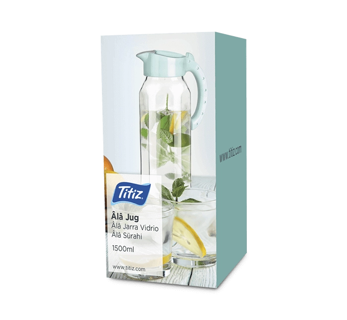 Графин стеклянная Titiz ALA JUG 1500 ml (Gift Box) недорого