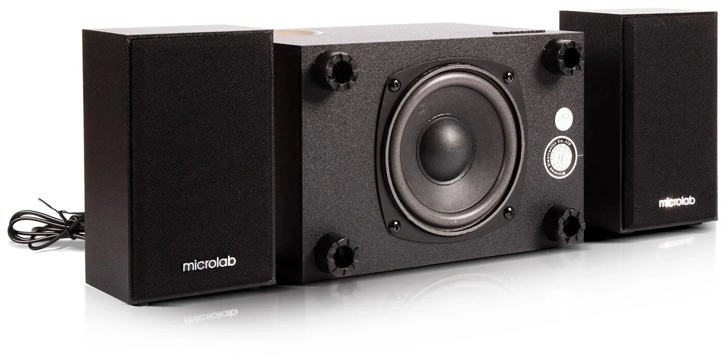 Microlab M-105 Kompyuter akustikasi arzon