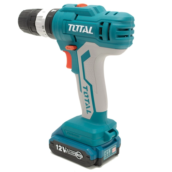Аккумуляторная дрель-шуруповерт TOTAL TIDLI1222 - фото №4 Аккумуляторная дрель-шуруповерт TOTAL TIDLI1222 в Узбекистане