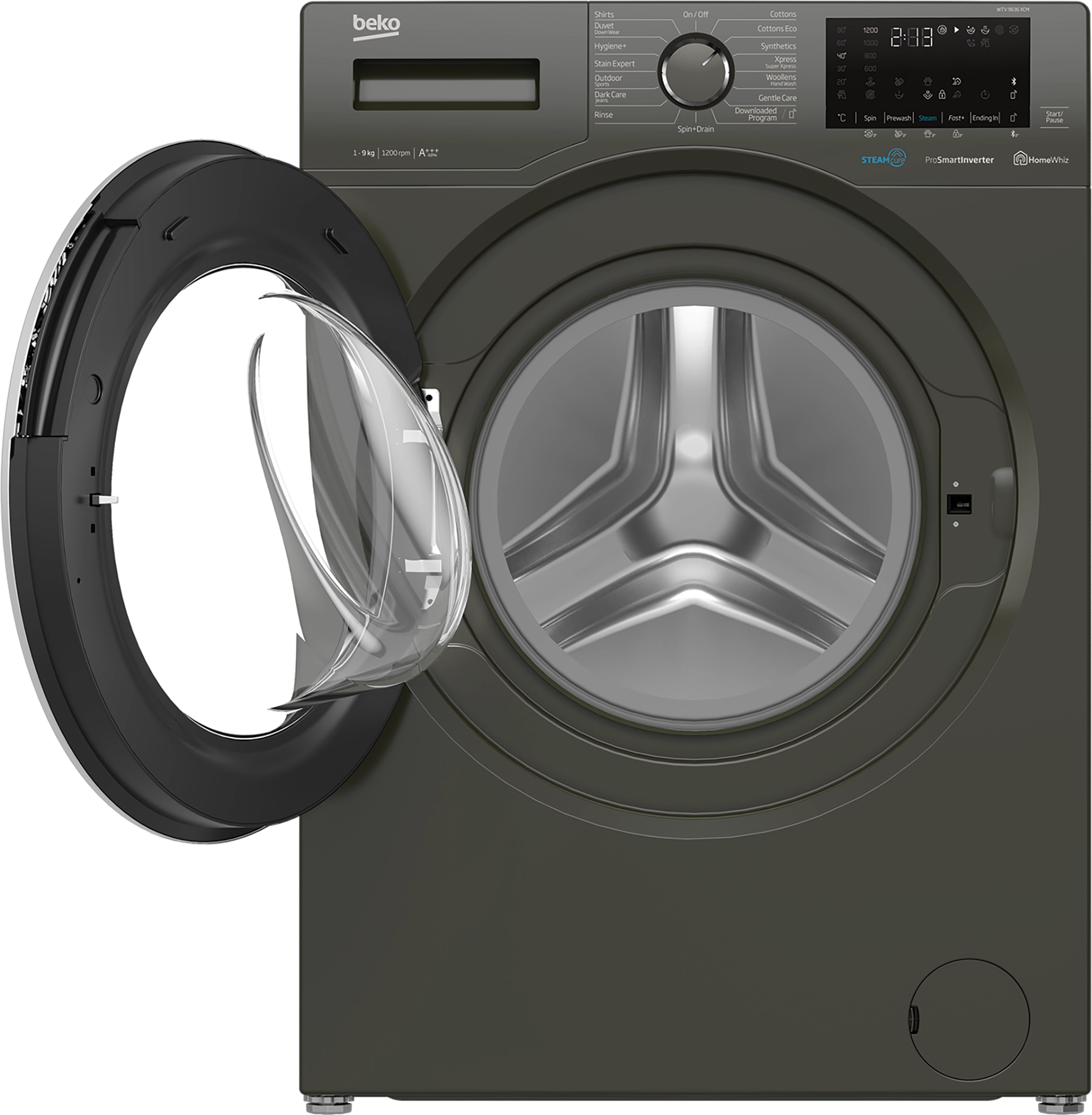 Beko WTV9636XCM 9 Kg kir yuvish mashinasi O'zbekistonda