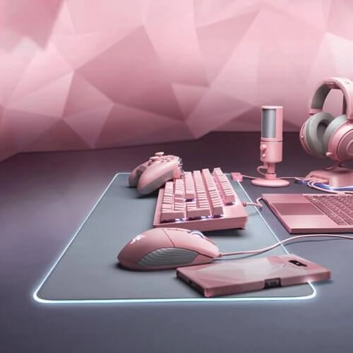 Razer Goliathus Extended Chroma quartz pink gilamchasi - rasm №4 Razer Goliathus Extended Chroma quartz pink gilamchasi O'zbekistonda