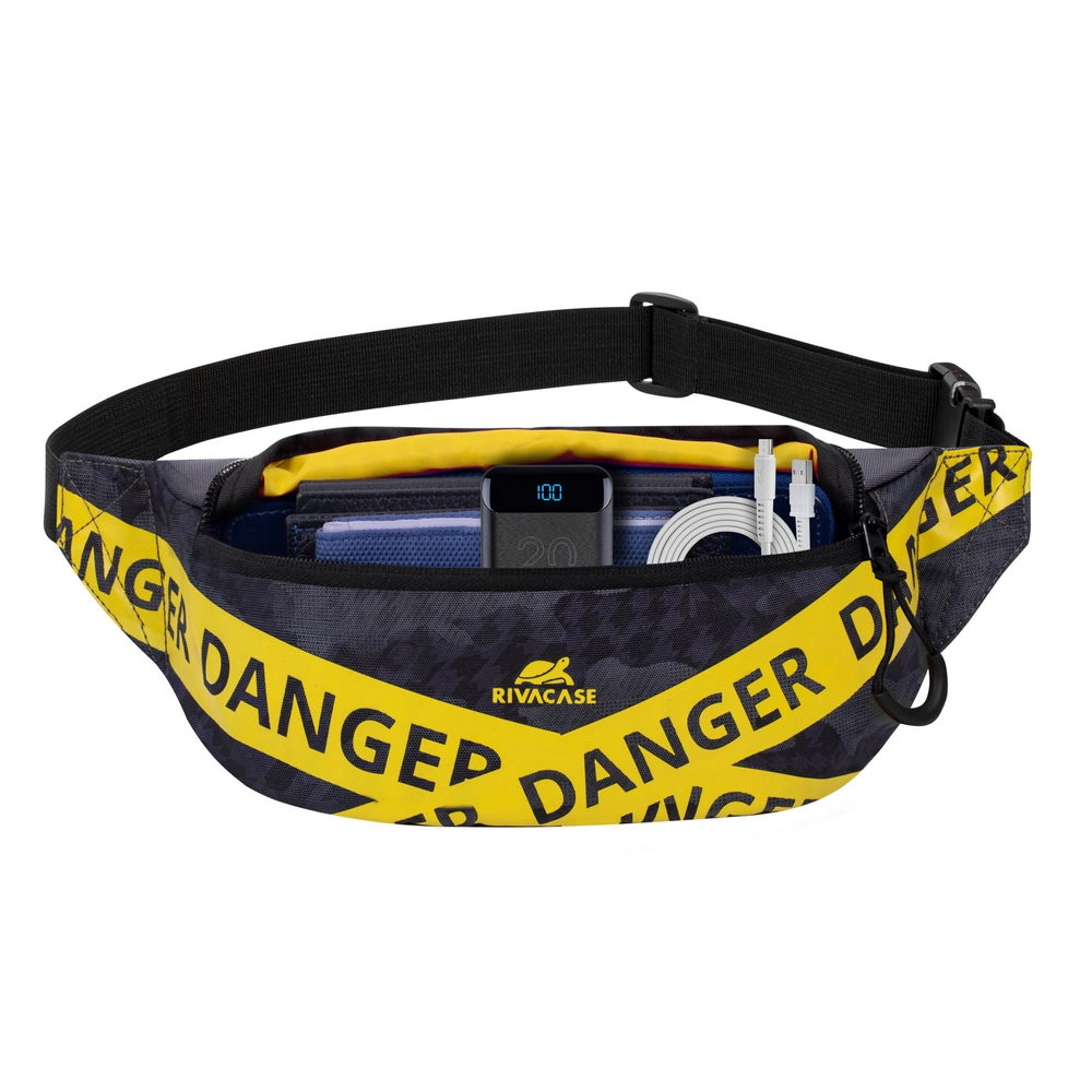 Rivacase 5411 grey camo bel sumkasi O'zbekistonda