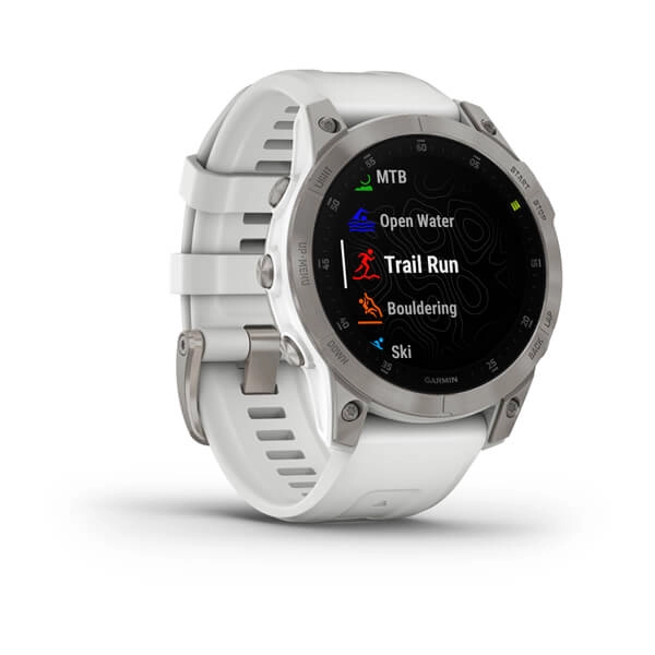 Смарт часы Garmin EPIX (Gen 2) Sapphire White titanium в Узбекистане
