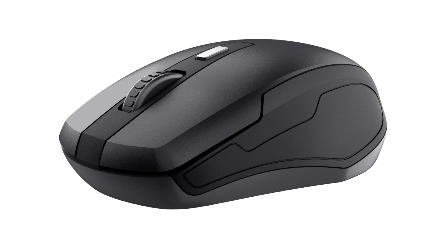 Trust Combo Ody Silent WL RU Qora klaviatura va sichqonchasi onlayn