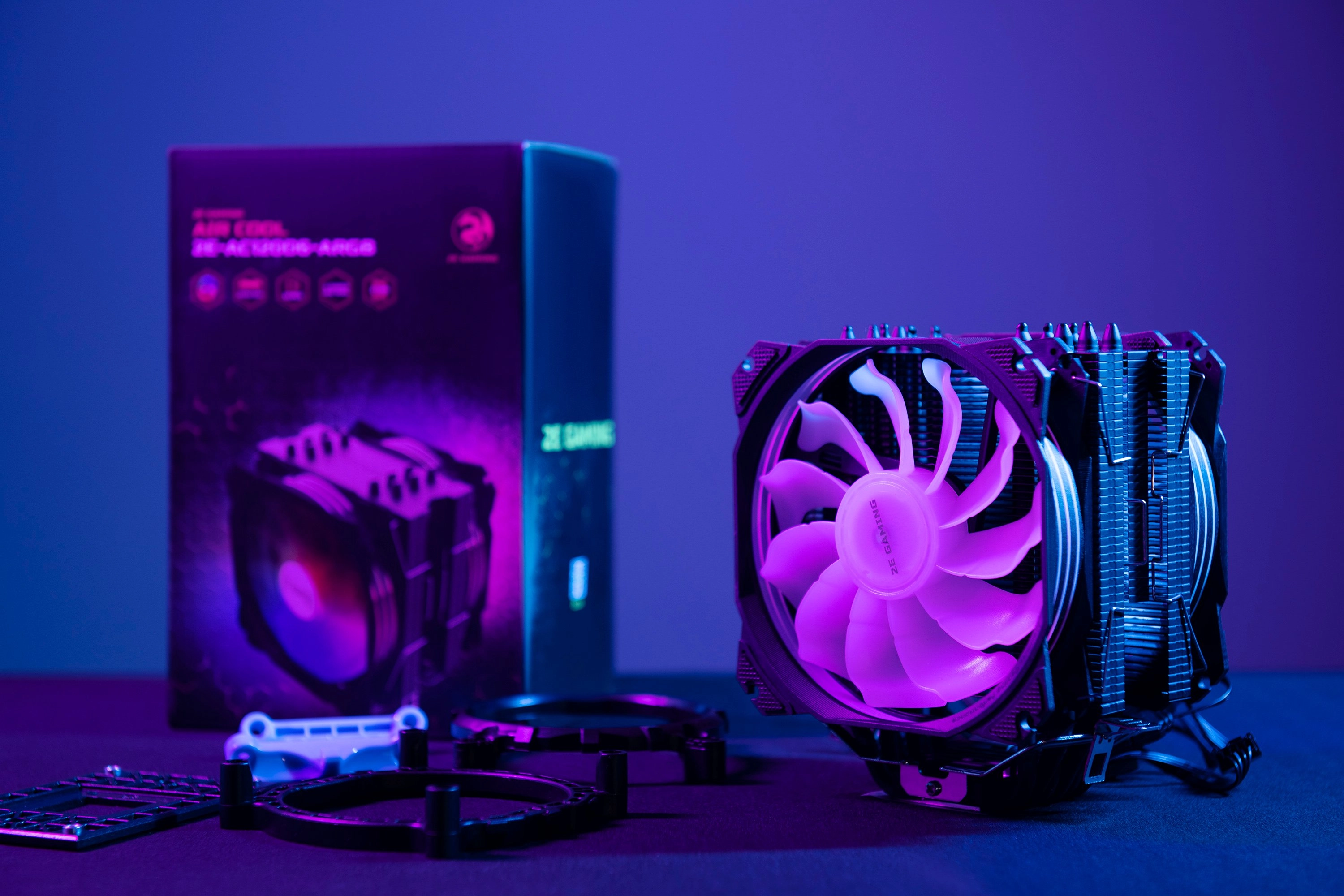 Кулер для процессора 2E Gaming AIR COOL (AC120D6) ARGB в Узбекистане