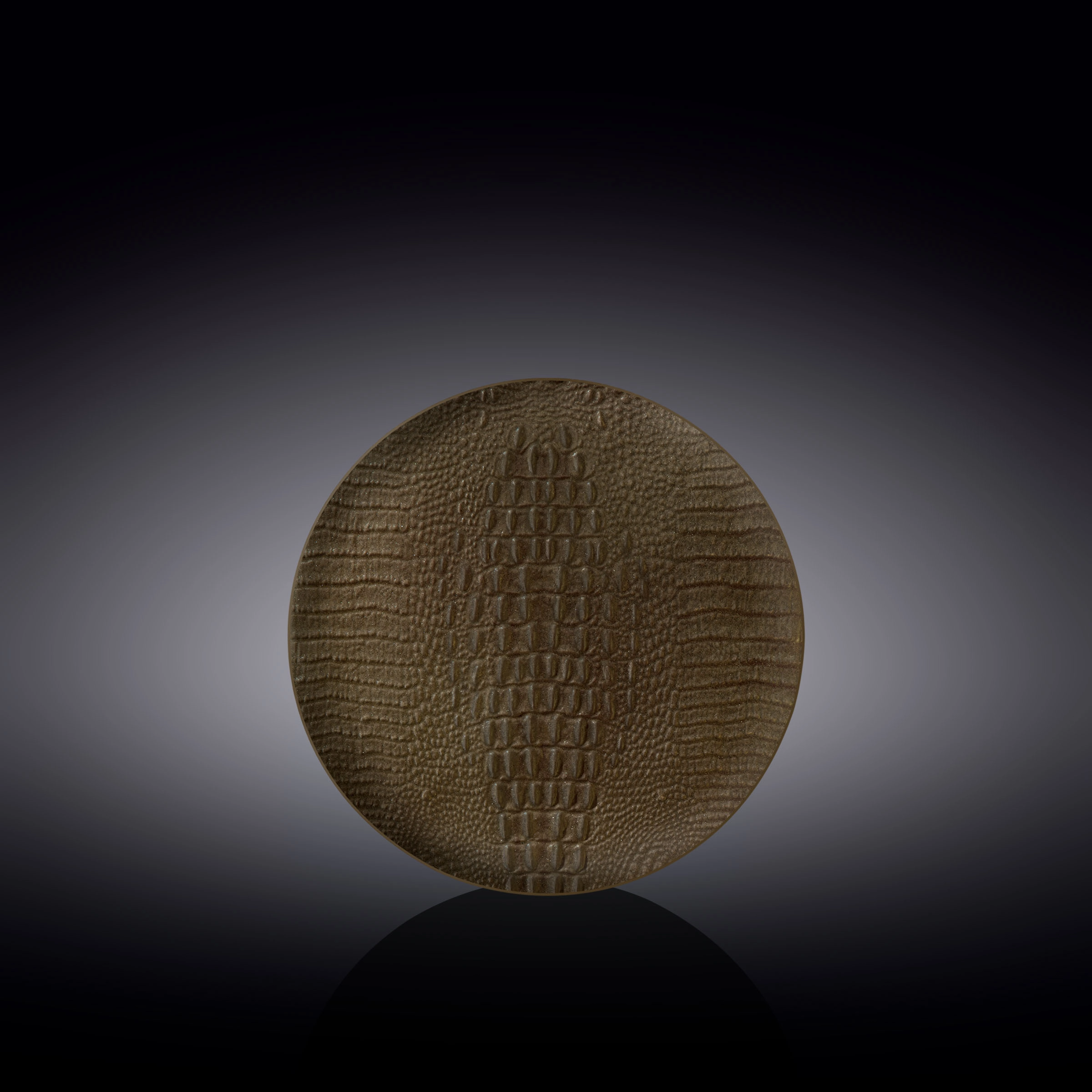 Wilmax Scroco Bronze WL‑662207/A dumaloq tarelkasi, 28 sm sotib olish