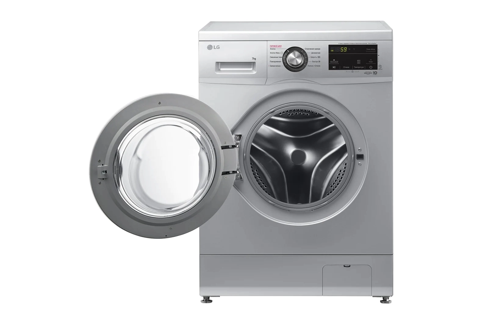 Стиральная машина LG Steam F2J3HS4L (TrueSteam+Smart Diagnosis) 7 Кг - фото №4 Стиральная машина LG Steam F2J3HS4L (TrueSteam+Smart Diagnosis) 7 Кг в Узбекистане