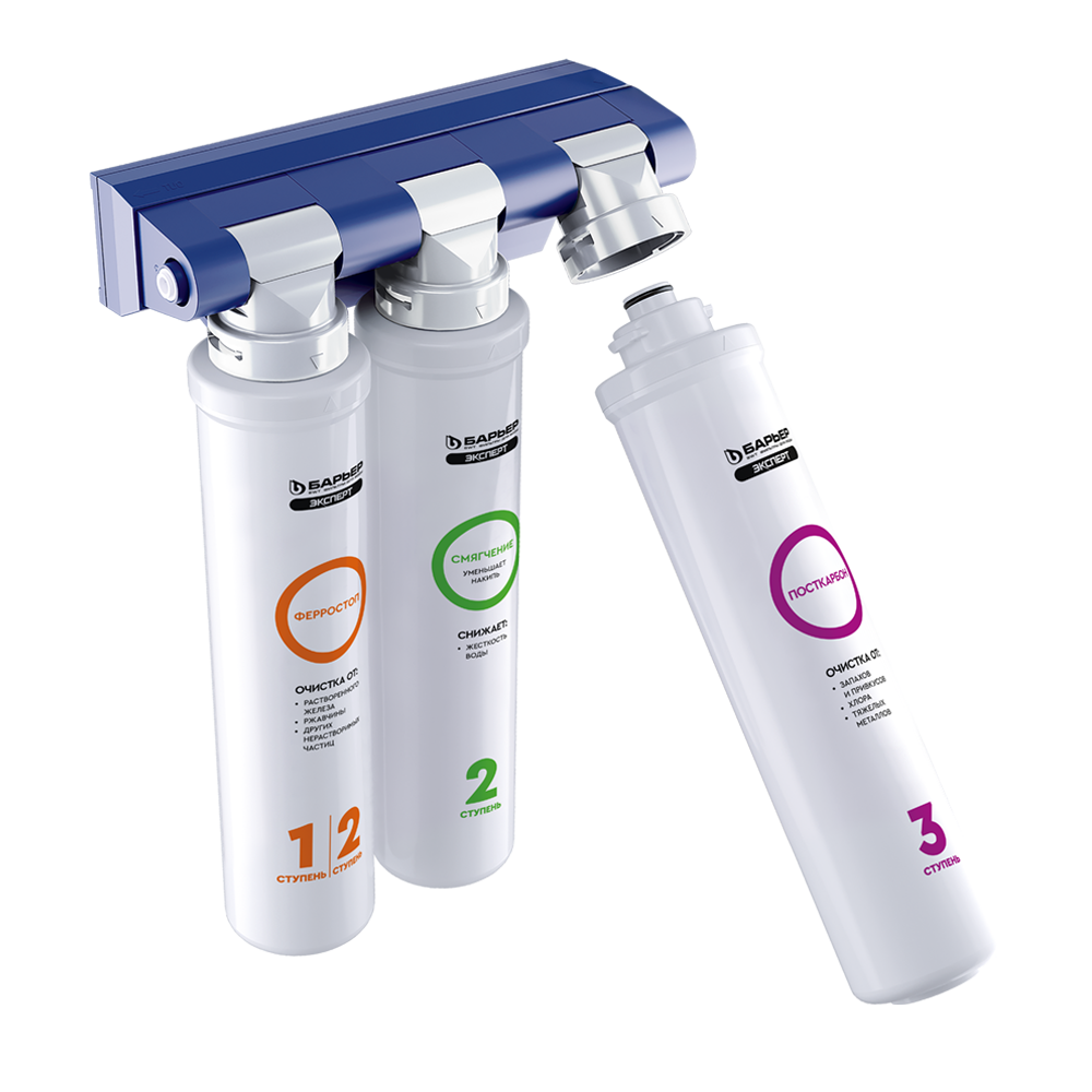 Водоочиститель бытовой Барьер Эксперт Комплекс в Узбекистане