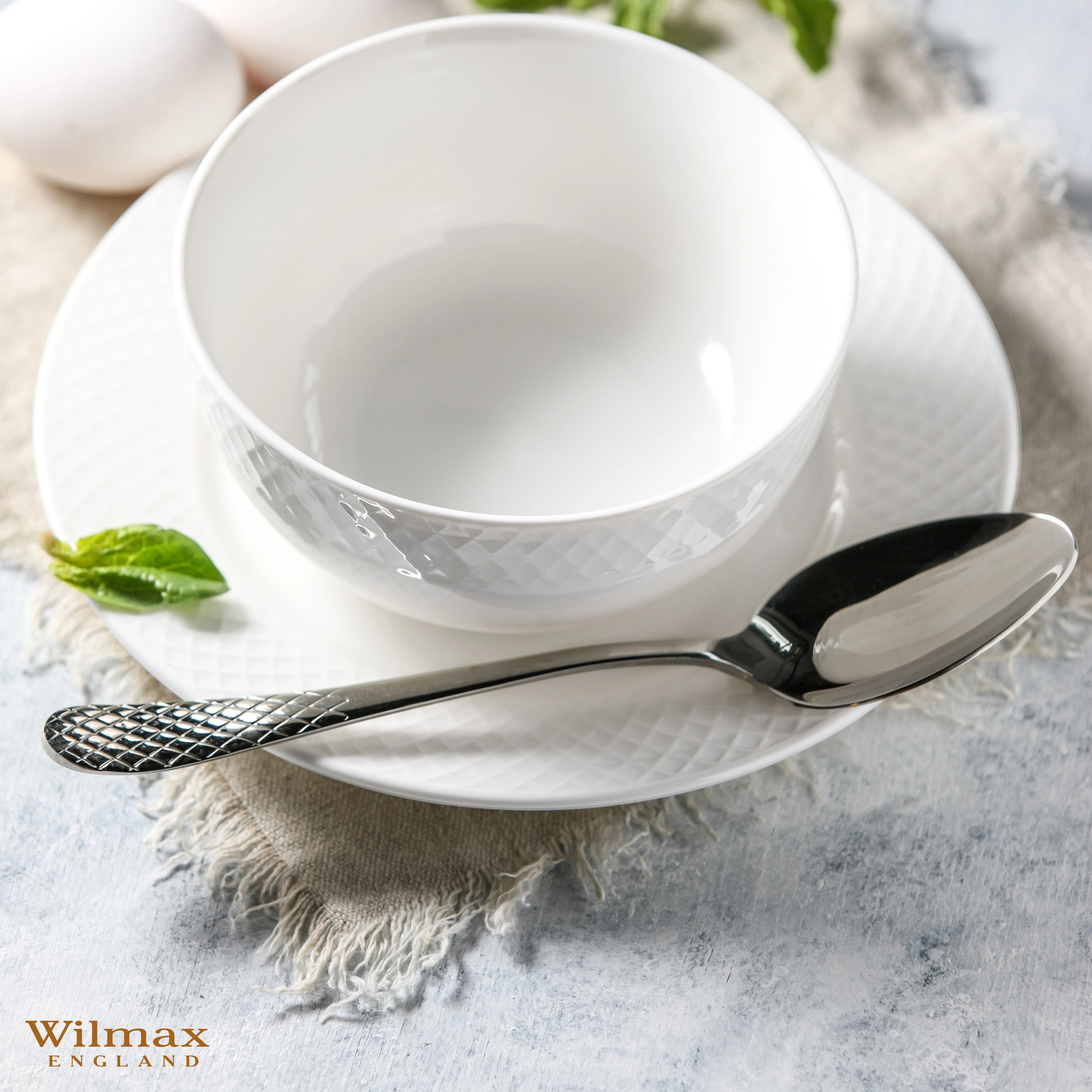 Набор из 6 столовых ложек Wilmax 21 см WL‑999202JV/6C в Узбекистане