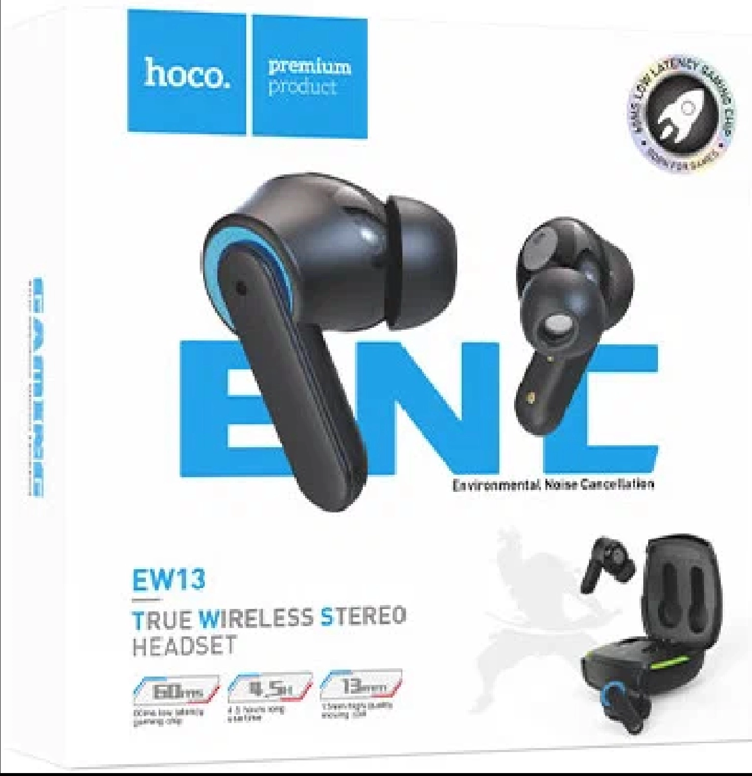 Hoco EW13 qora simsiz quloqchini O'zbekistonda