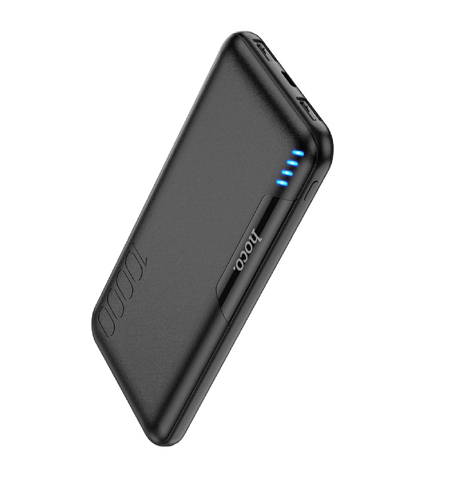 Hoco J82 10000mAh qora portativ akkumulyatori O'zbekistonda