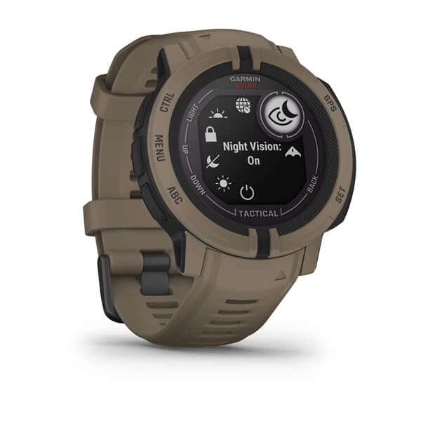 Garmin INSTINCT 2 SOLAR Tactical Edition Coyote smart-soati O'zbekistonda