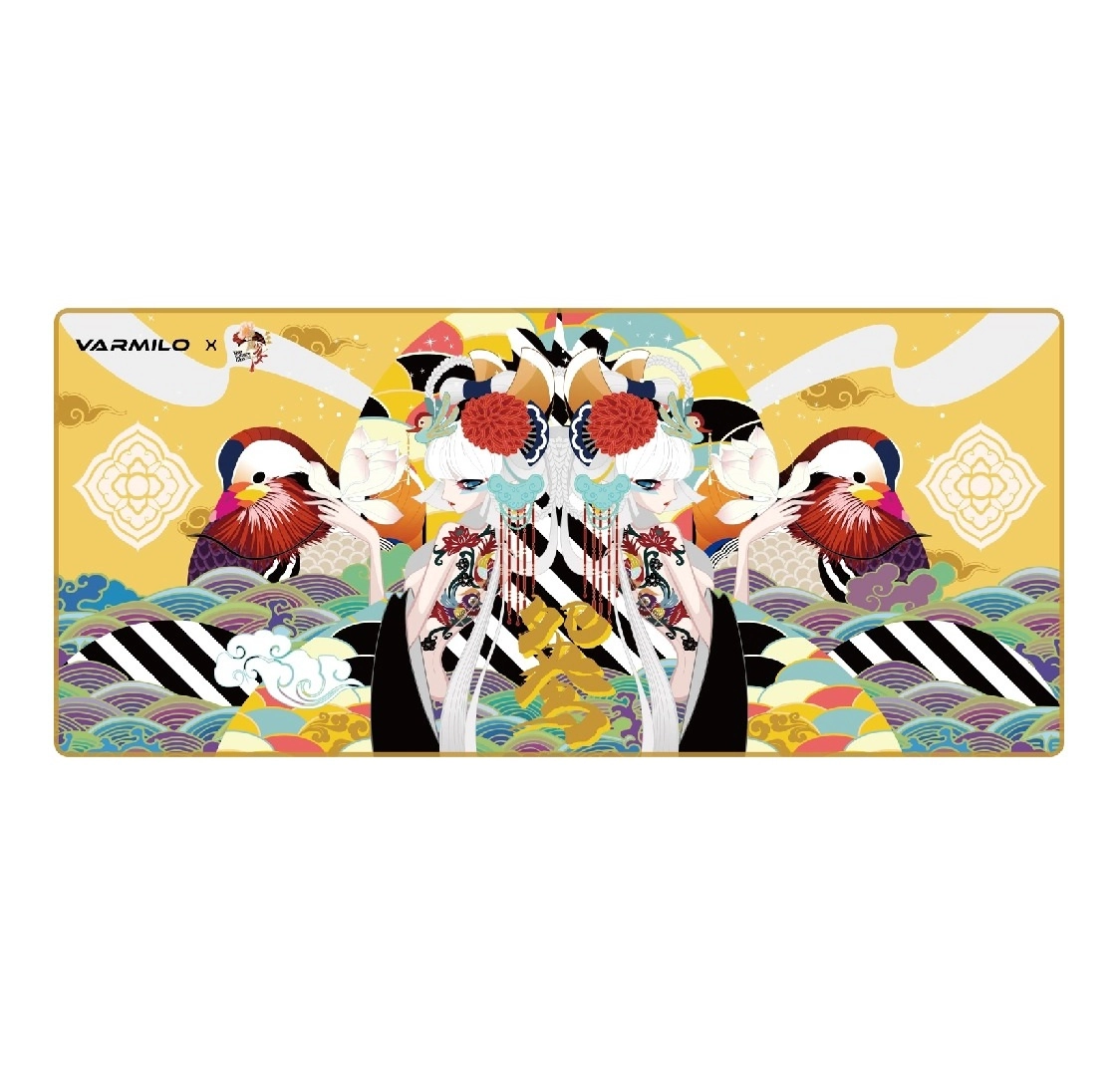 Коврик для мыши Varmilo Lovebirds Gold Desk Mat XL купить