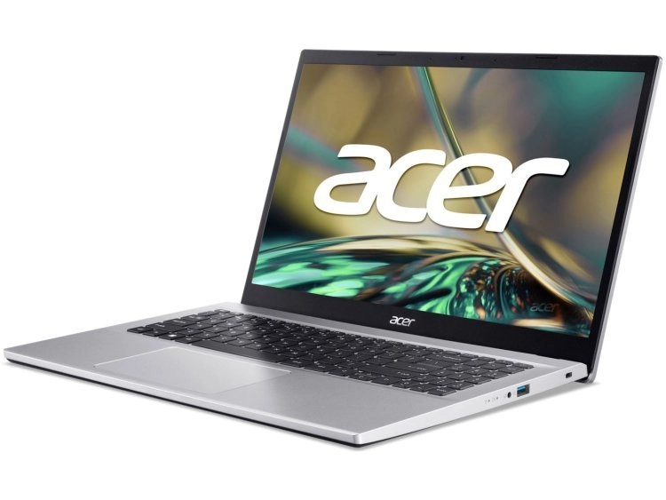 Acer A315-510P, Core I3-N305, DDR 4GB, SSD 256GB, 15.6 FullHD, Pure Silver Noutbuki O'zbekistonda