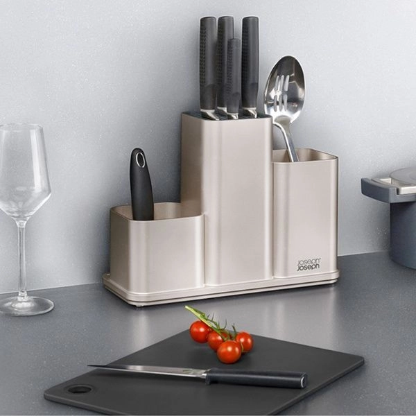 Кухонный органайзер с доской Joseph Joseph серебристый 85122 в Узбекистане