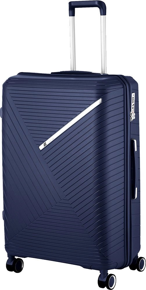 2E SIGMA (L+M+S) Dark blue plastik chamadonlar to‘plami O'zbekistonda