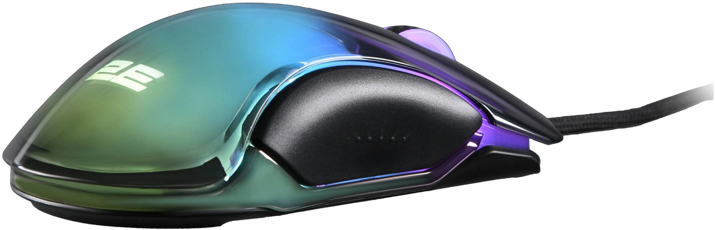 Мышь 2E Gaming MG345 RGB USB Transparent в Узбекистане