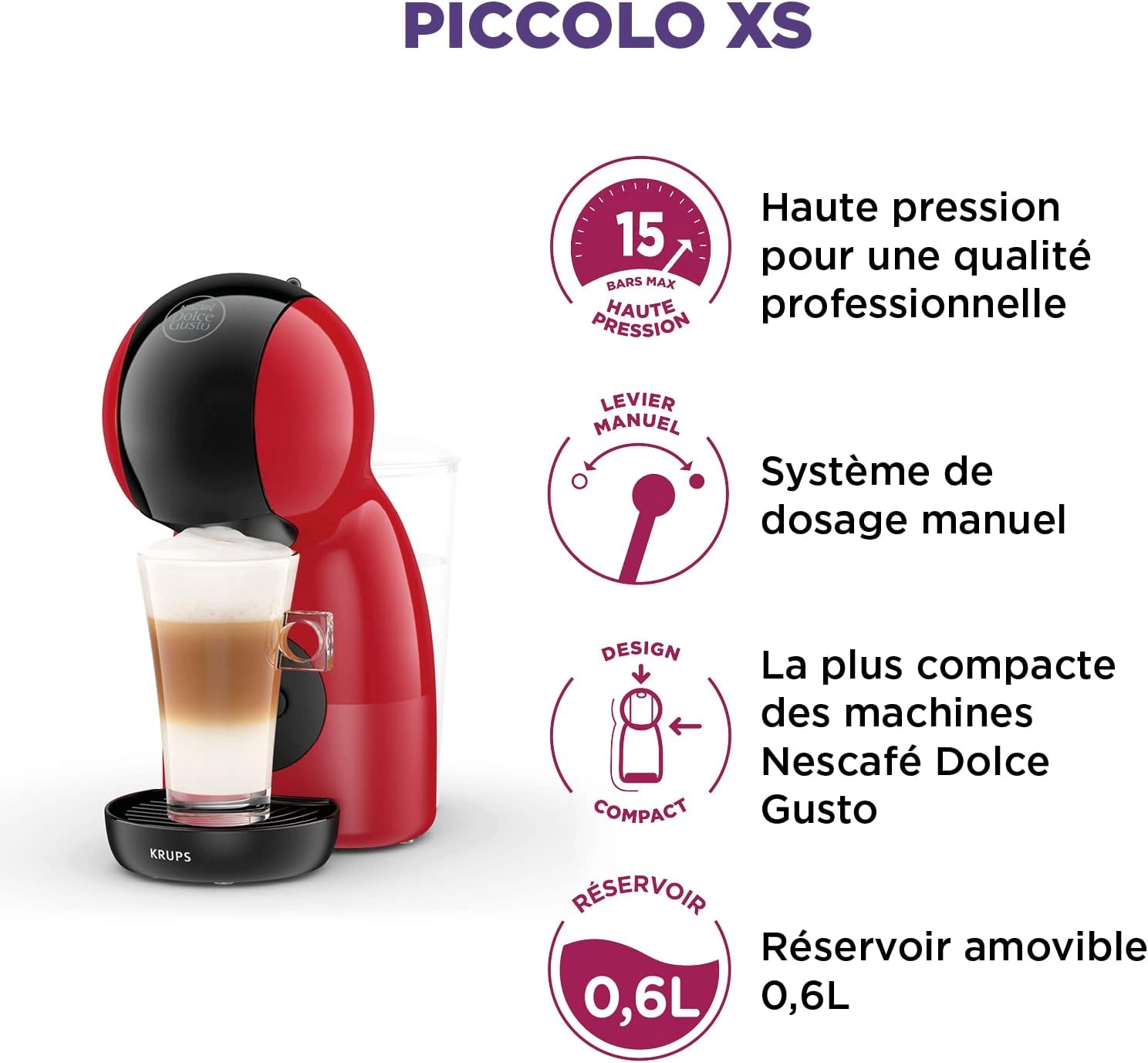 Krups Nescafe Dolce Gusto Piccolo XS kofe mashinasi arzon