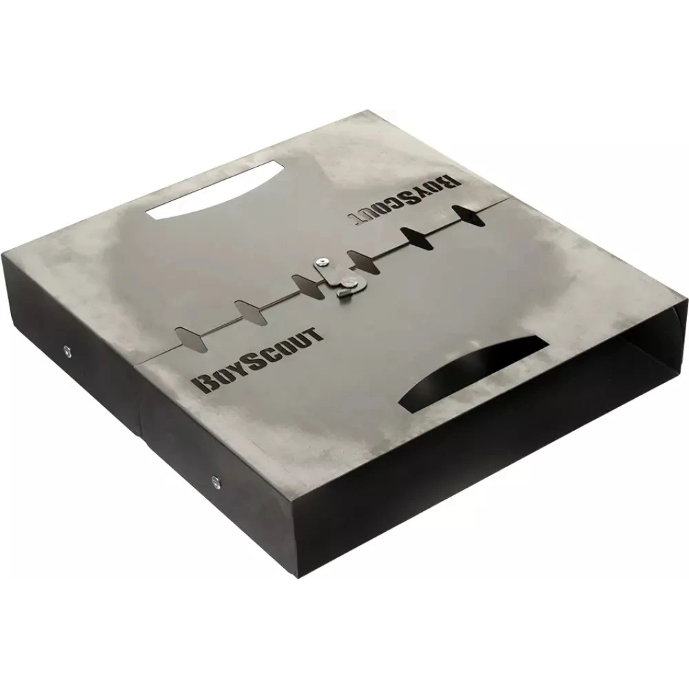 BoyScout kompakt yig‘iluvchan sixsiz mangali, 34x36x18 sm O'zbekistonda