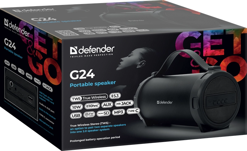 Портативная колонка Defender G24 в Узбекистане