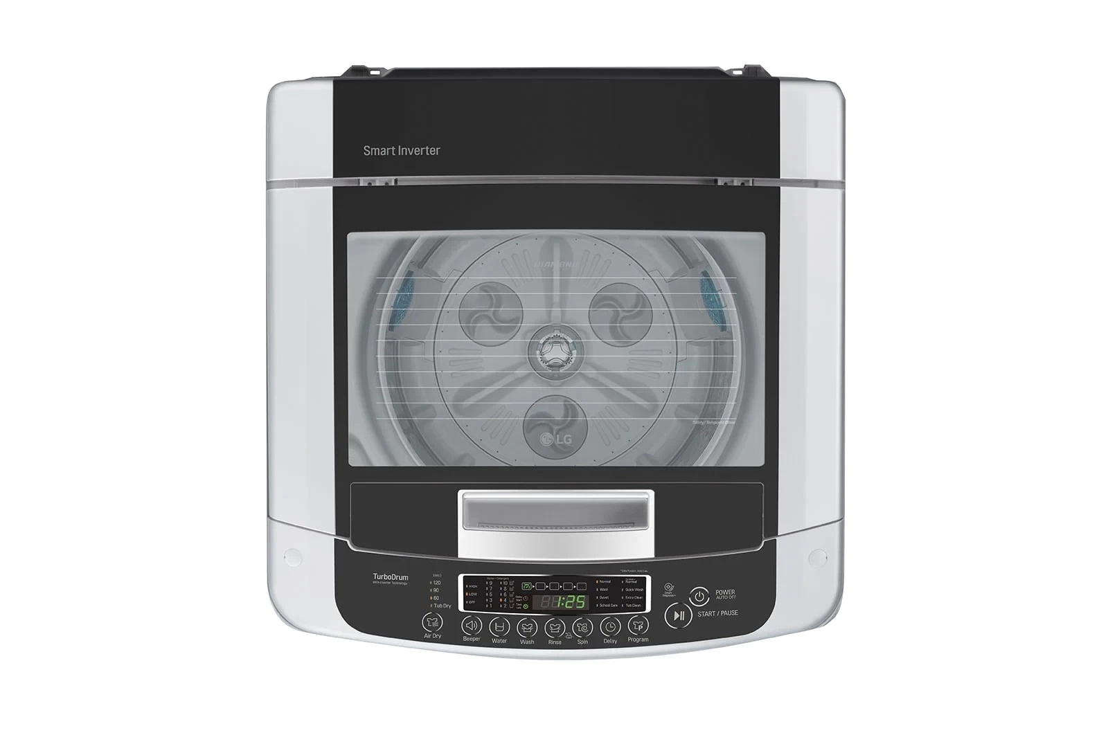 Стиральная машина LG с вертикальной загрузкой T1369NEHTF (13 Кг) в Узбекистане